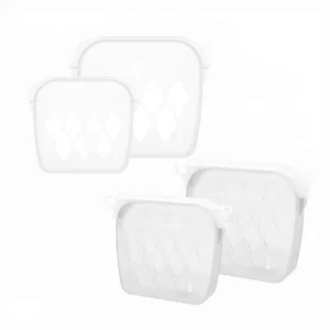 Stand-Up Silicone Bag (Transparent)